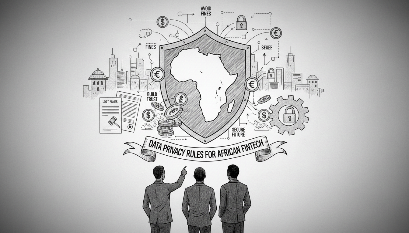 Illustration for Understanding Data Privacy Rules for African Fintech Startups