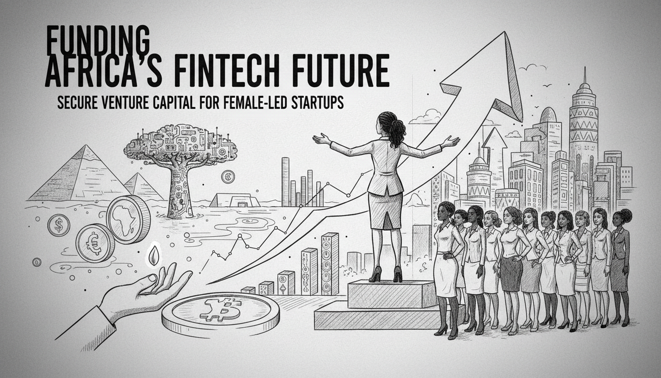 Illustration for Attracting Venture Capital for Female-Led Fintech in Africa