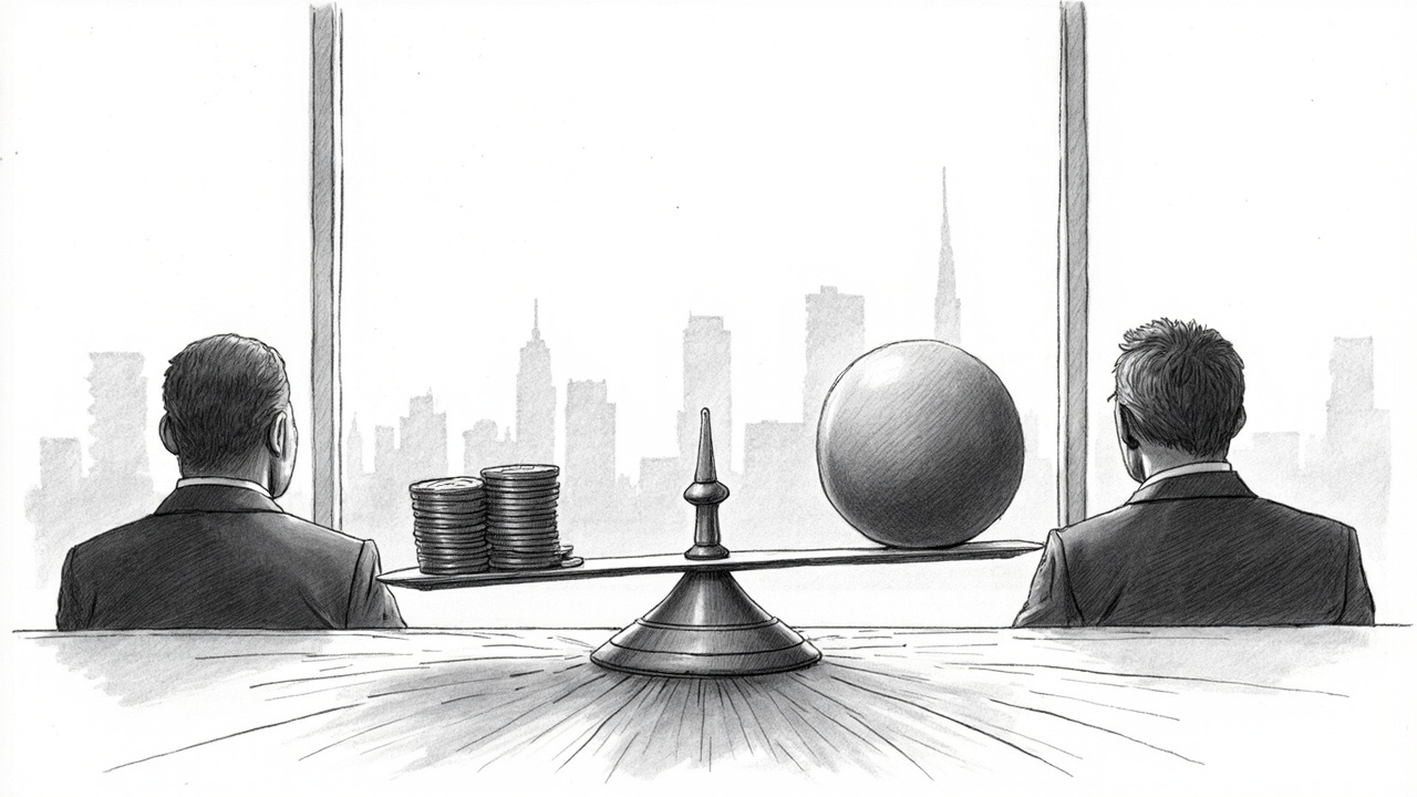 Illustration for Britam's 10% profit lift masks dividend resumption gamble