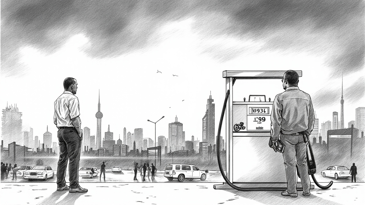 Illustration for CBN Projects Petrol Price Surge to N950 by 2026