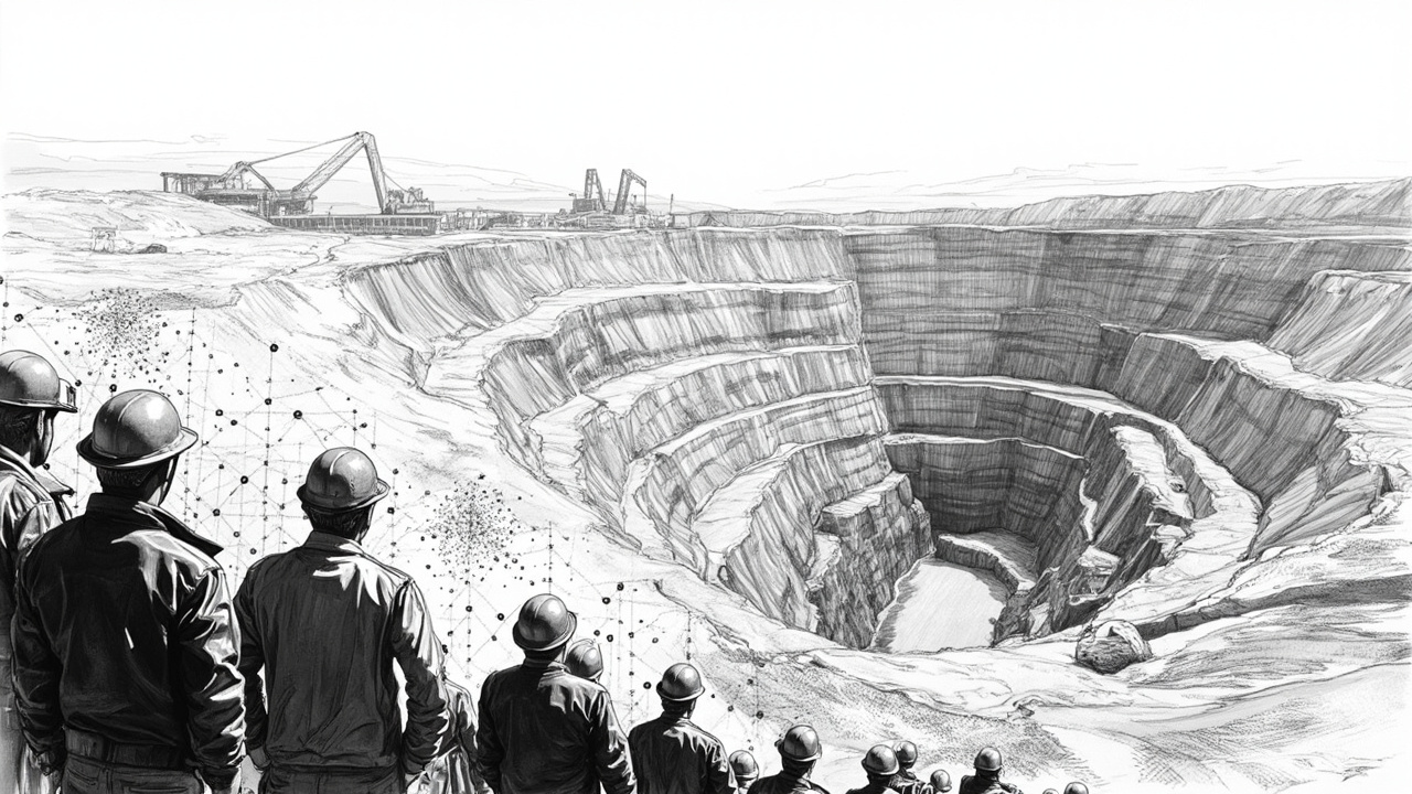 Illustration for Chainlink tokenizes $11B copper project: SA miners take note