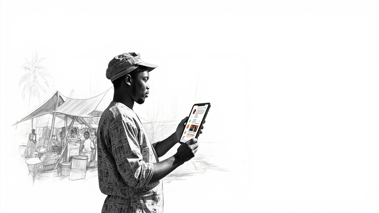 Illustration for Chāo-Shì Launches Digital Reputation Platform for Ghana's Informal Workers