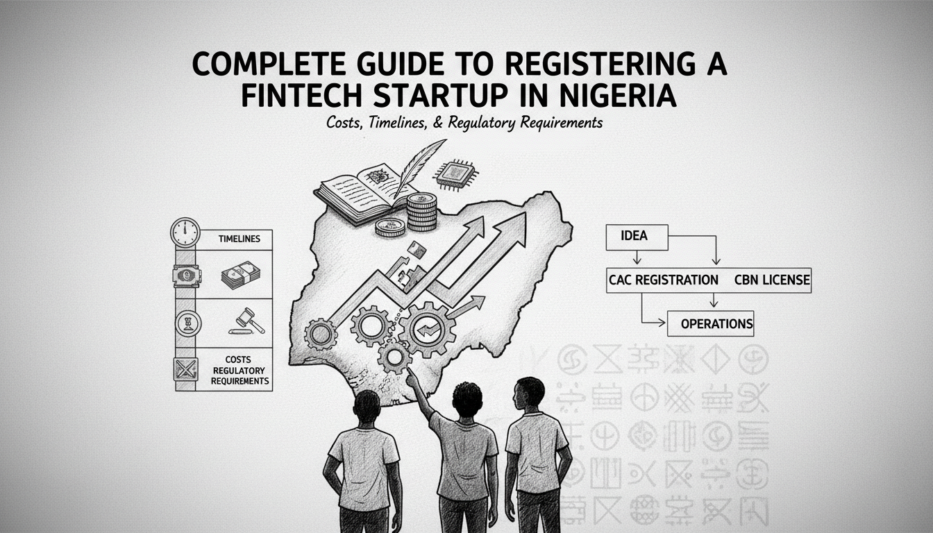 Illustration for Complete Guide to Registering a Fintech Startup in Nigeria
