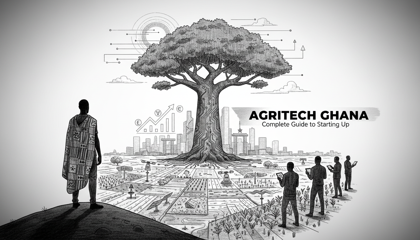Illustration for Complete Guide to Starting an Agritech Company in Ghana