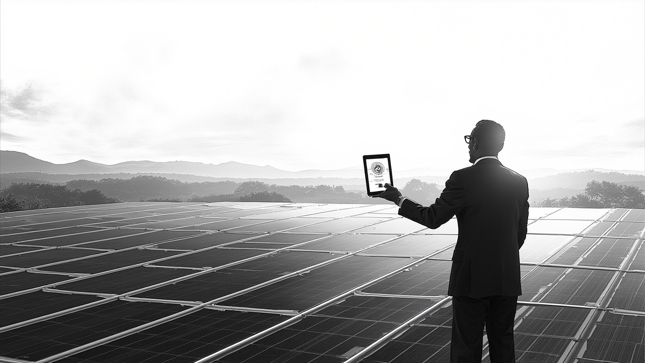 Illustration for CreditBlockchain Launches Green Energy Cloud Mining Service in South Africa