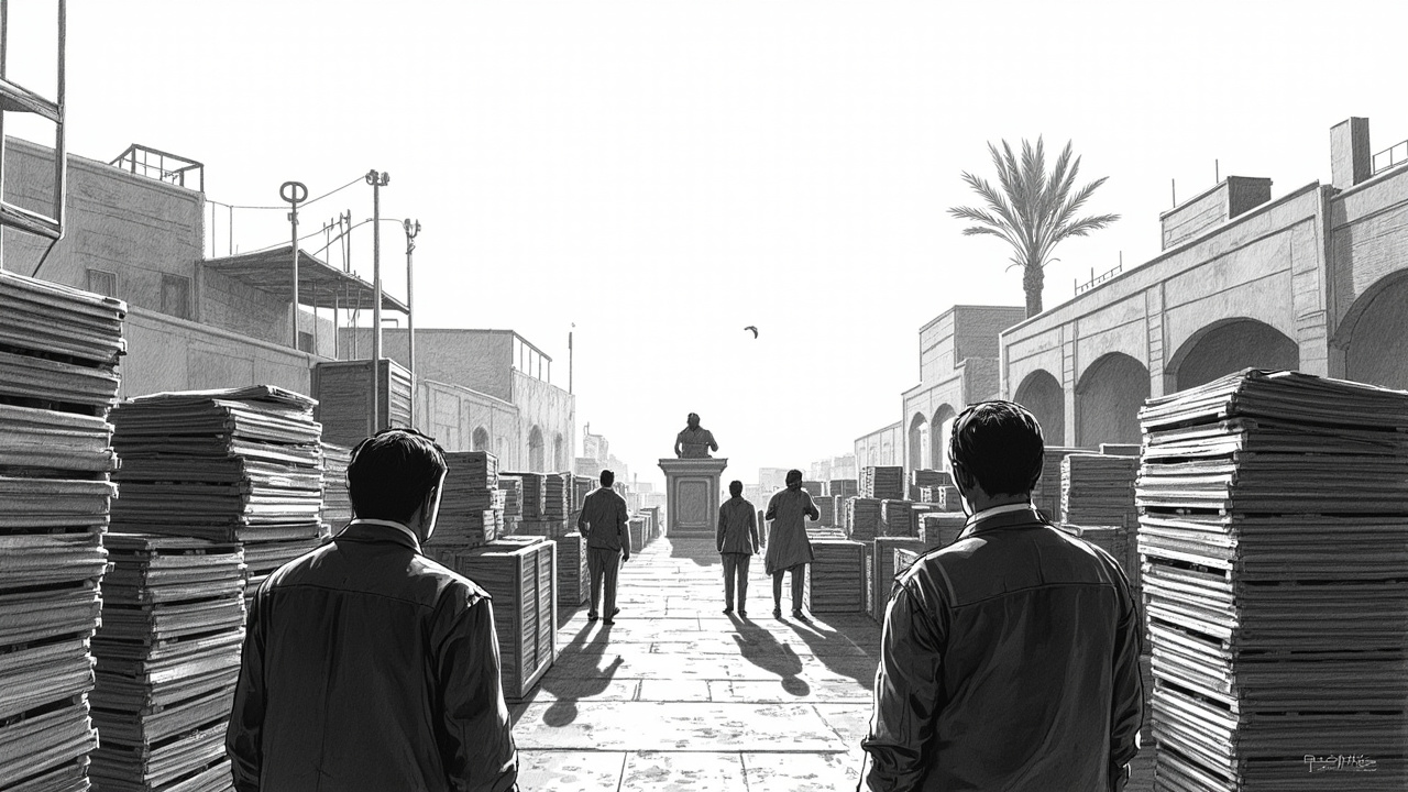Illustration for Morocco markets shrug at De Mistura's Sahara wording