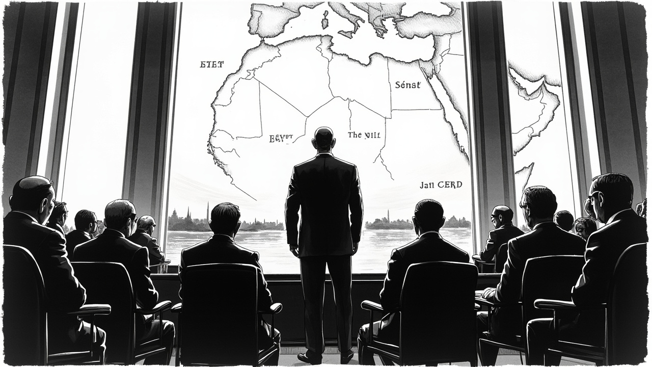 Illustration for Egypt Demands GERD Compensation from Ethiopia