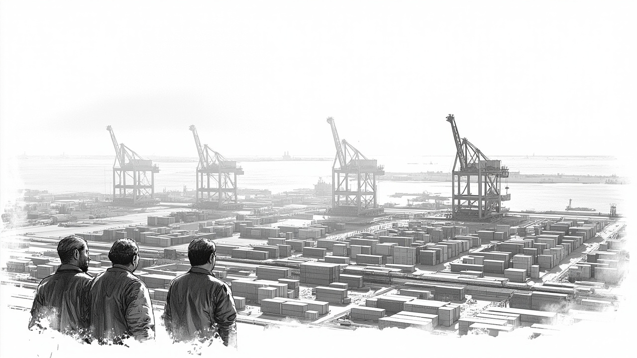 Illustration for Egypt Opens First Semi-Automated Container Terminal at Sokhna