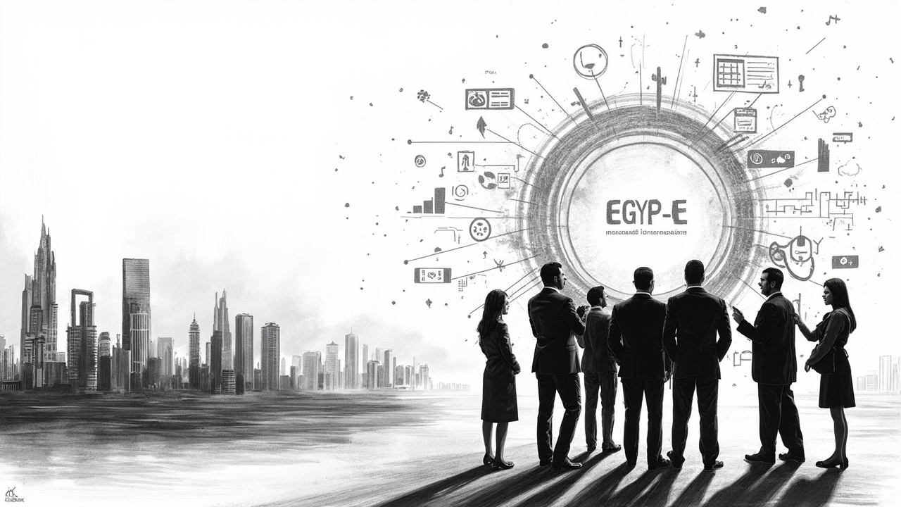 Illustration for Egypt's FRA Opens Digital Marketing for Brokerage Services