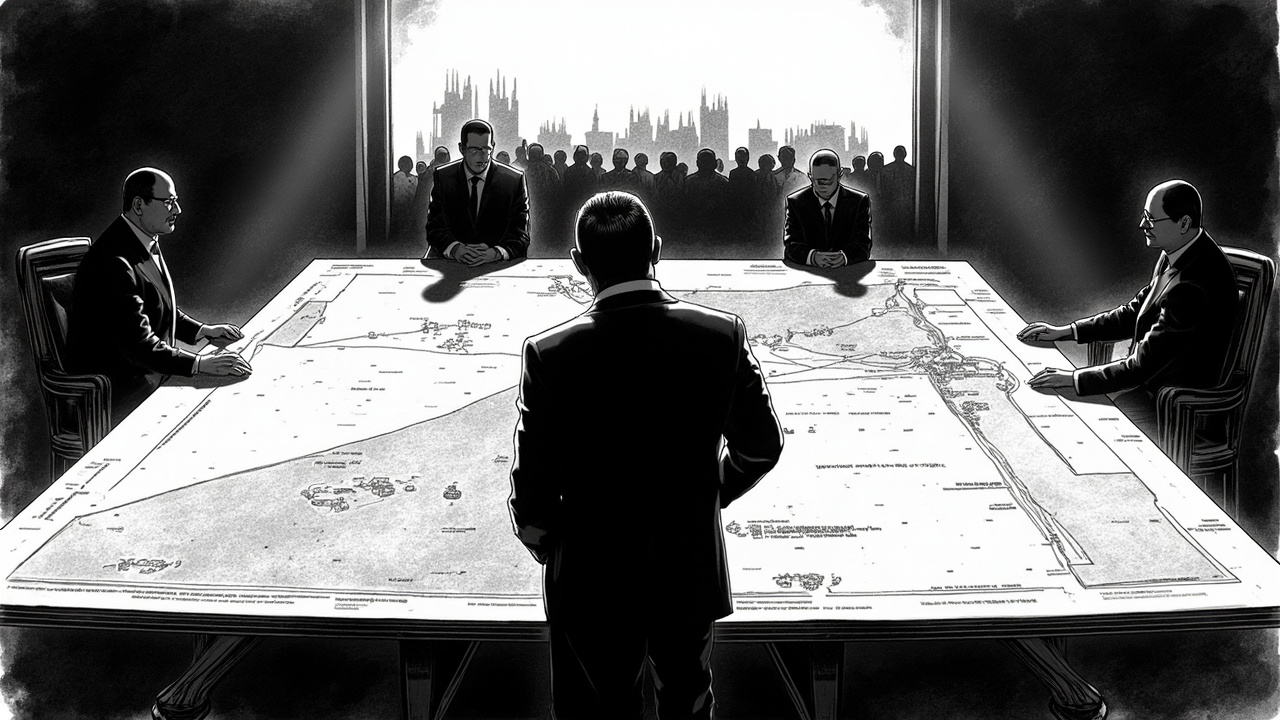 Illustration for Egypt Intelligence Chief Joins Gaza Transition Oversight Board