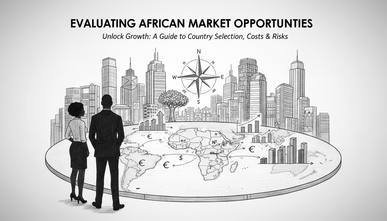 Illustration for Evaluating Market Opportunities Across African Countries
