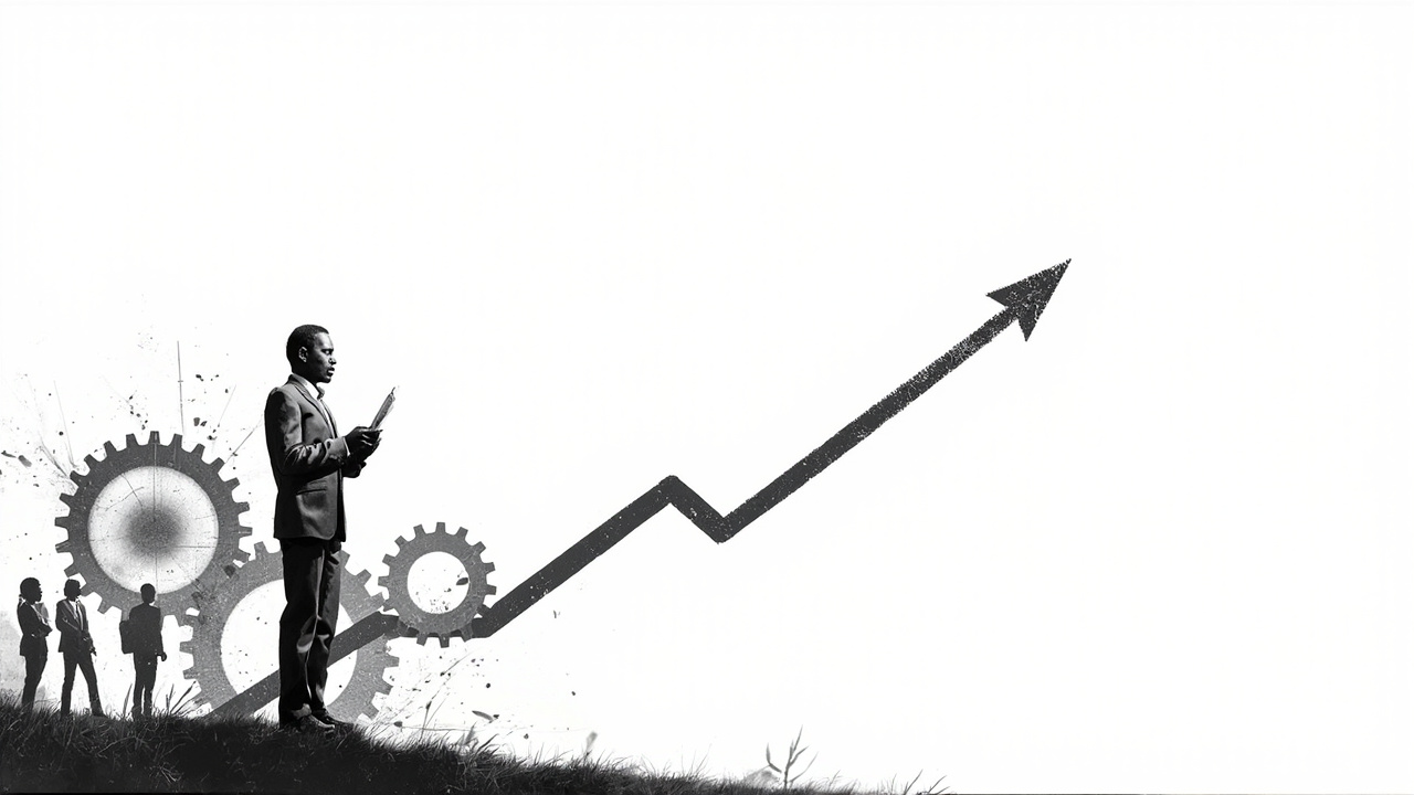 Ghanaian entrepreneurs discussing business funding options with financial advisors