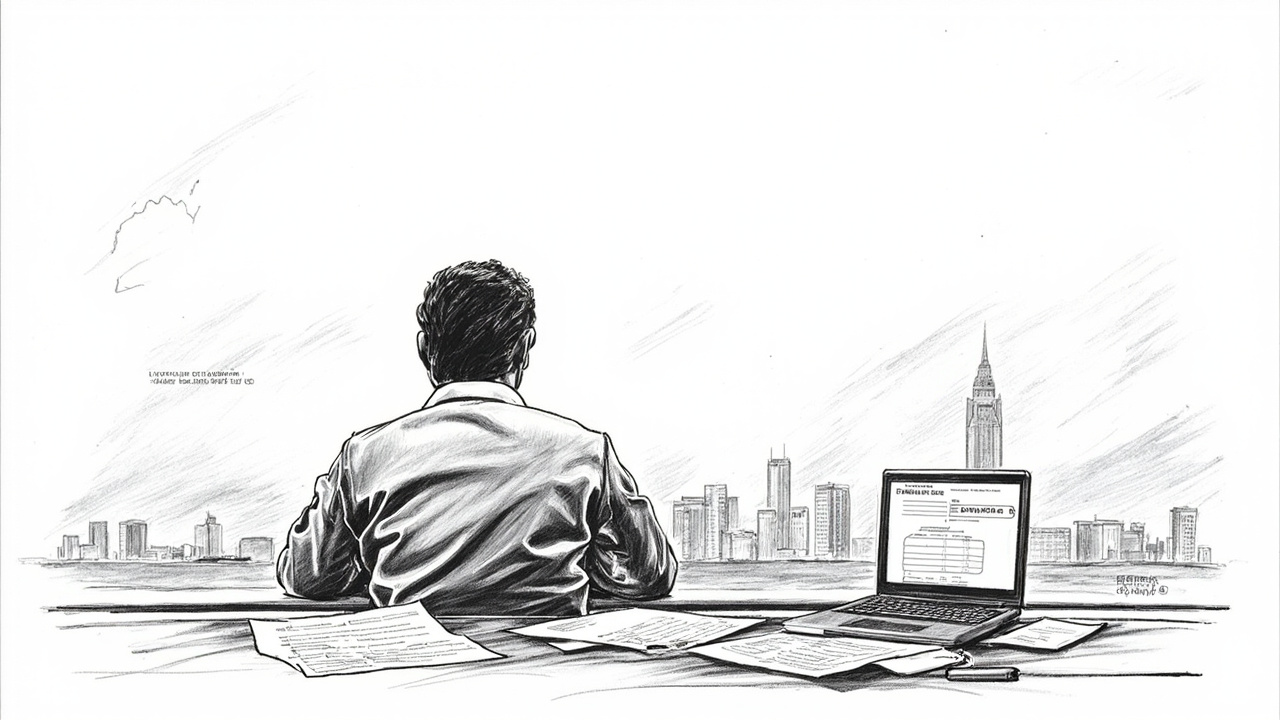 South African business owner completing VAT registration on computer