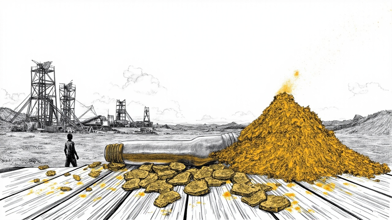 Illustration for Gambella Gold Surge Highlights Ethiopia's Payment Bottleneck