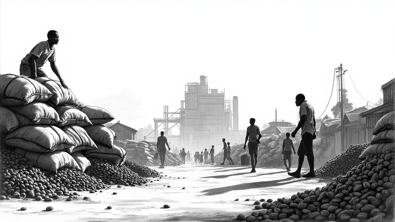Illustration for Ghana Markets: Why AGI's Cocoa Processing Push Exposes Deeper Flaws