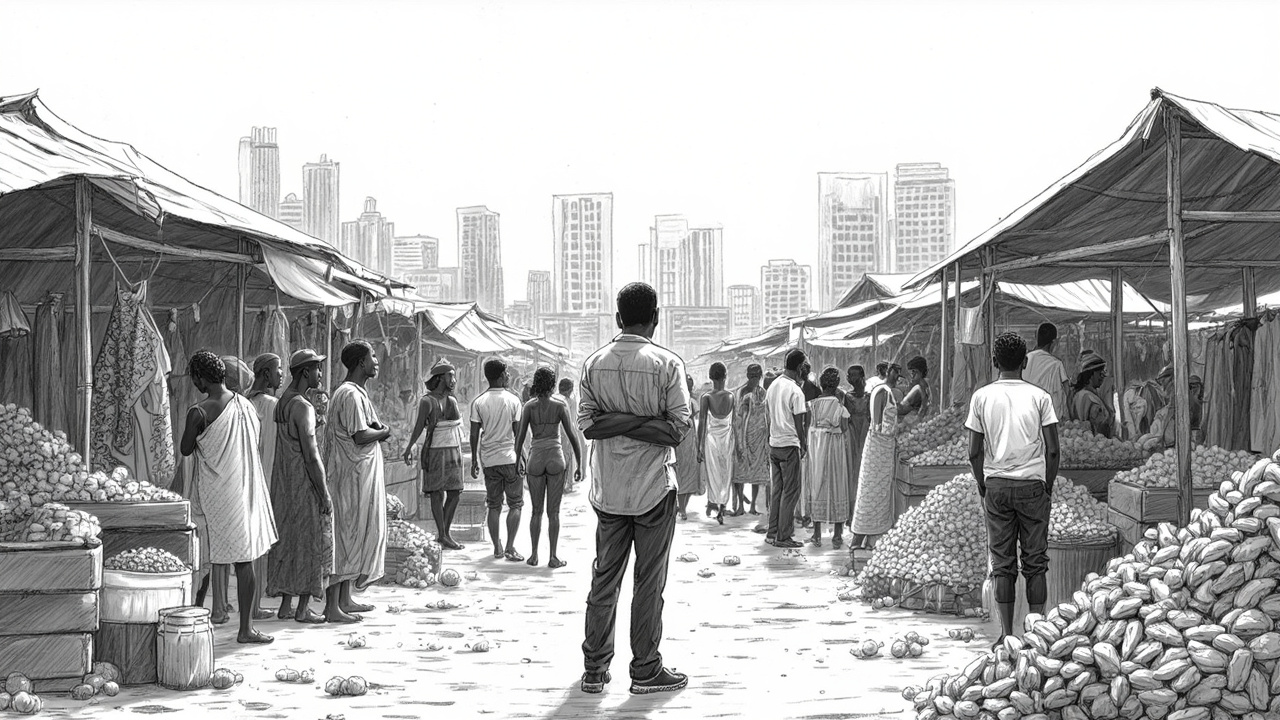 Illustration for Ghana Markets Signal Liquidity Trap as Government Rejects Billions