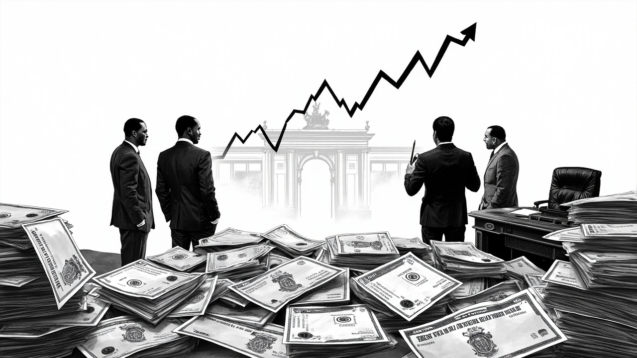 Illustration for Ghana T-bills oversubscribed again but rates climb, what it means