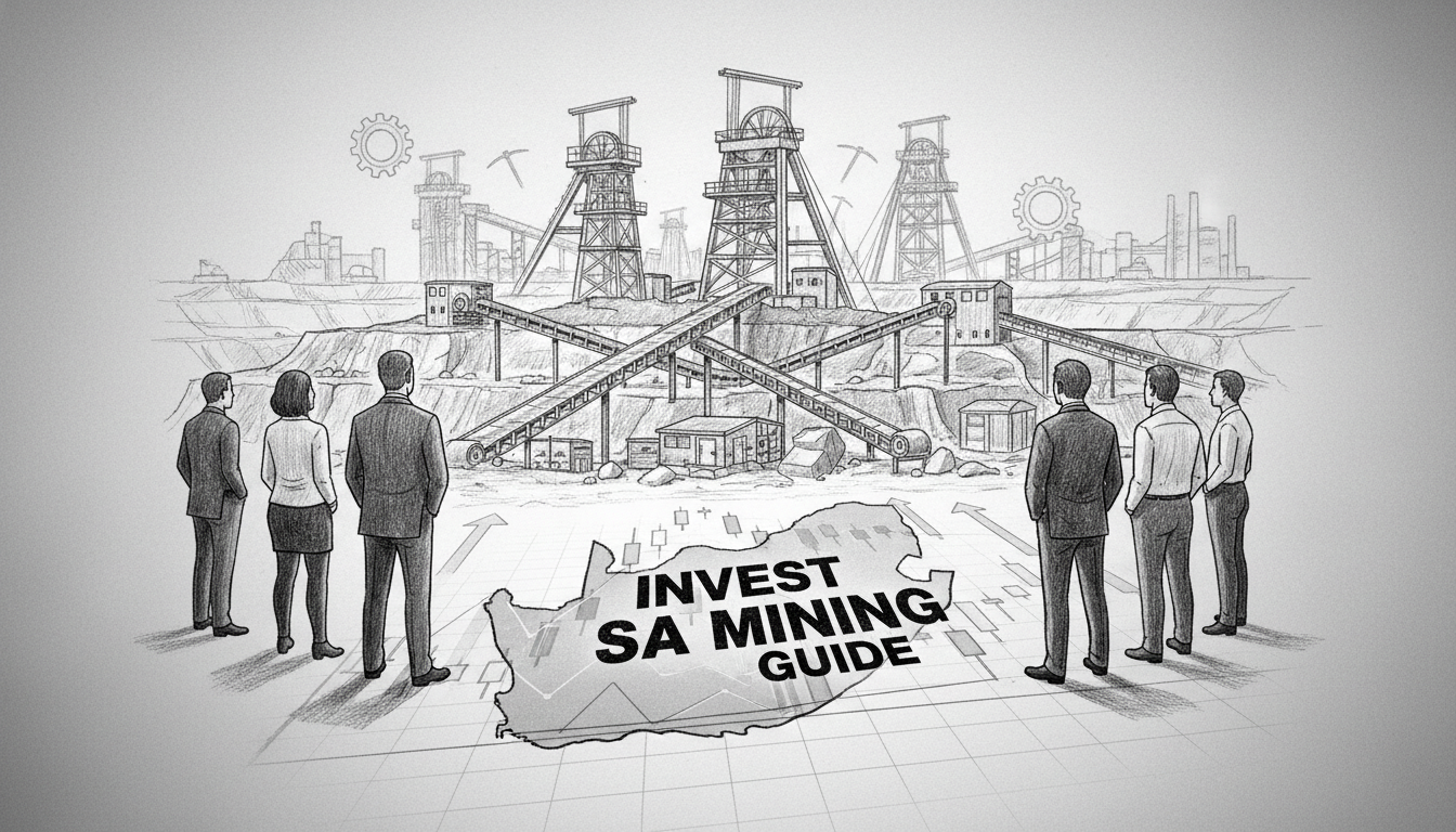 Illustration for Complete Guide to Investing in South African Mining Stocks