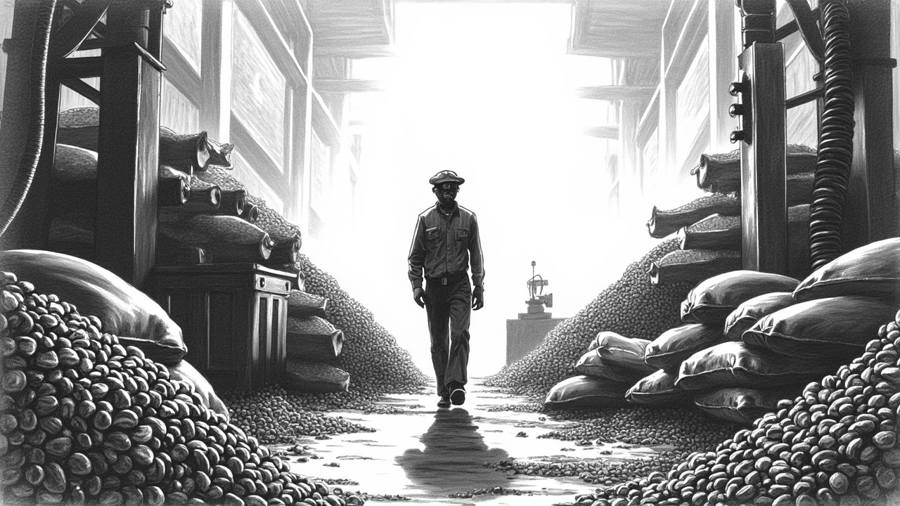 Illustration for Cocoa processing tests Nigeria's tax reach beyond factories