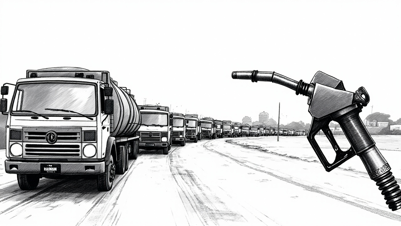Illustration for Kenya Diesel Spike Squeezes Transport, Hits Inflation Target