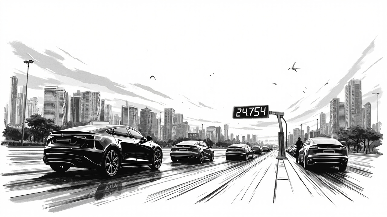 Illustration for Kenya's Electric Vehicle Fleet Surpasses 24,750 Milestone