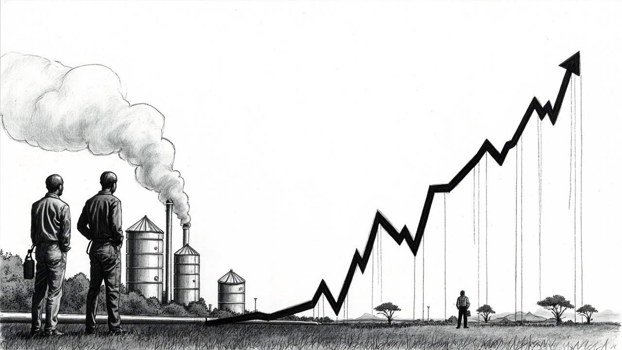 Illustration for Kenya fuel subsidy stress test as oil prices plunge