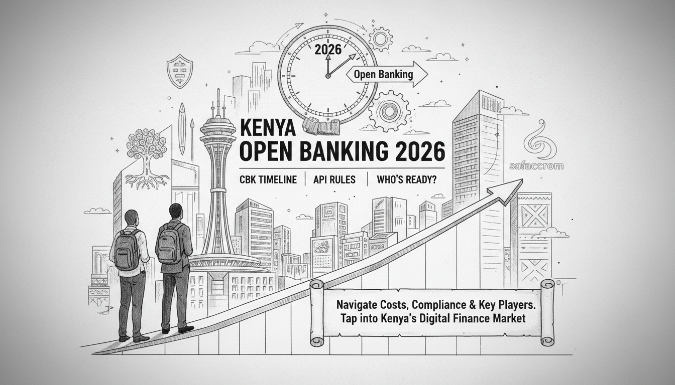 Illustration for Kenya Open Banking 2026: CBK Timeline, API Rules, Who's Ready