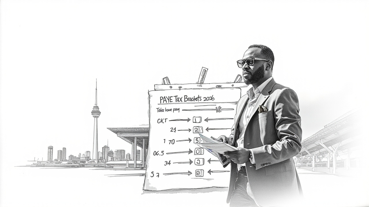 Illustration for Kenya PAYE Tax Rates 2026: Updated Brackets & Take-Home Pay