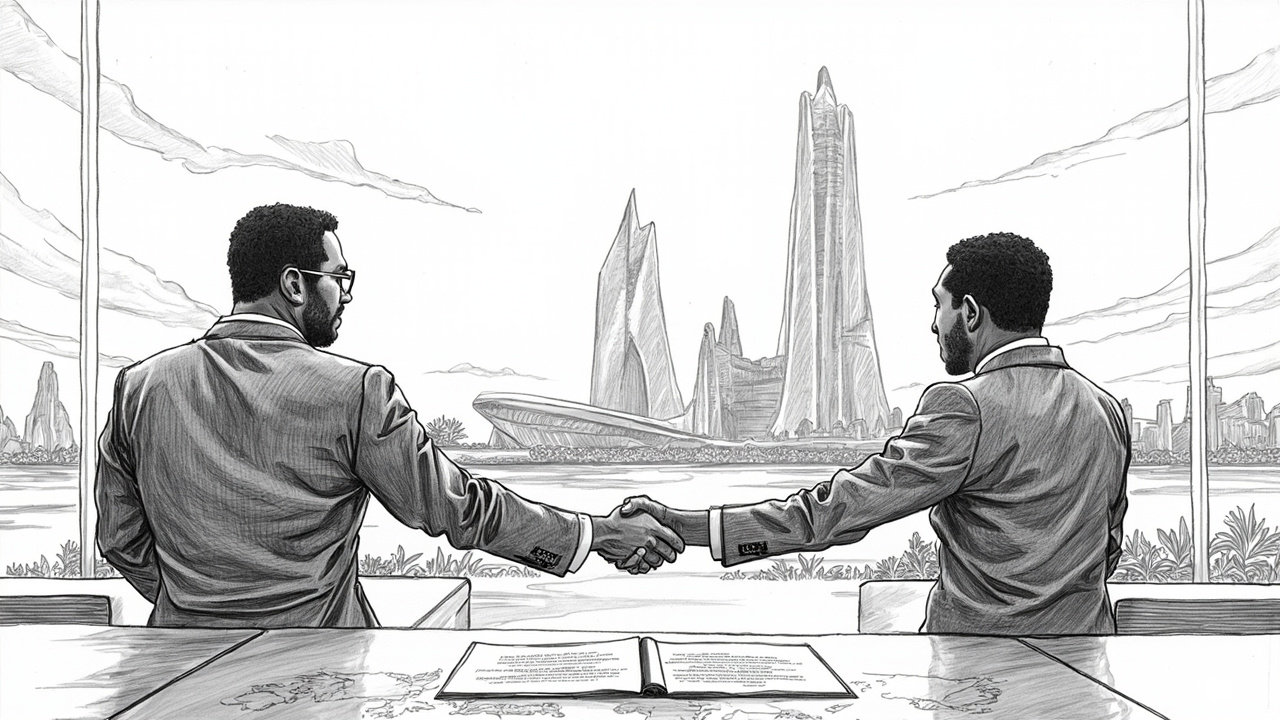 Illustration for Konza's startup deal: AfCFTA photo op or real capital?