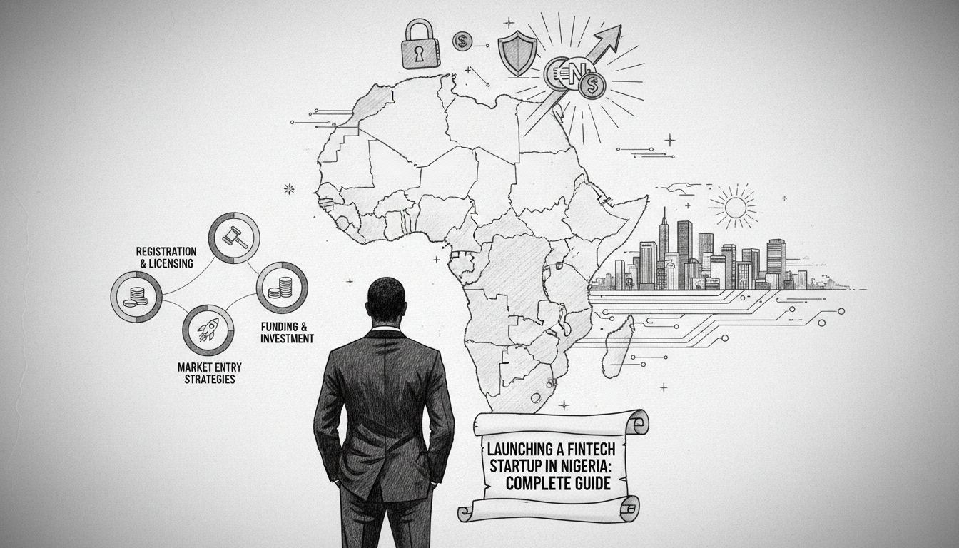 Illustration for Launching a Fintech Startup in Nigeria: Complete Guide