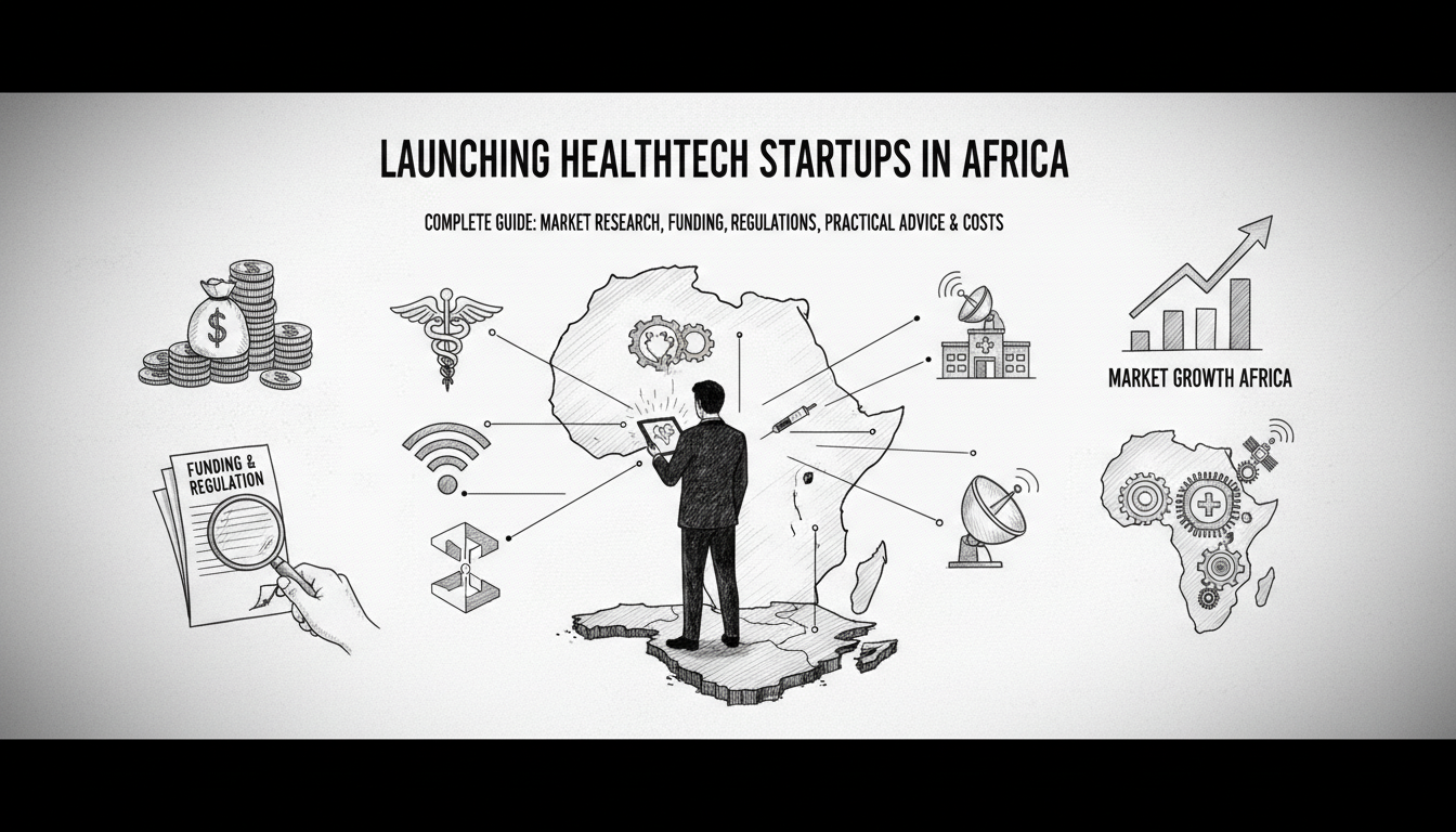 Illustration for Launching Healthtech Startups in Africa: Complete Guide