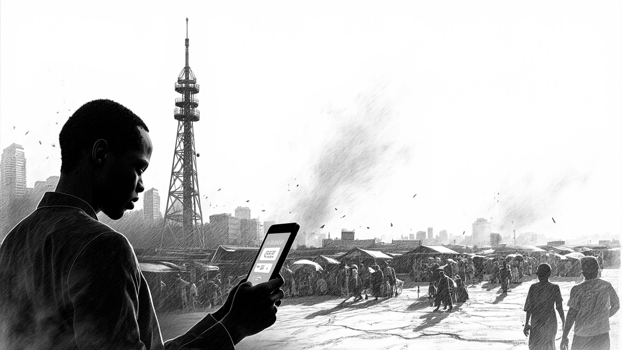 Illustration for Liberia USSD Split Tests Nigeria's Telco-Fintech Grip