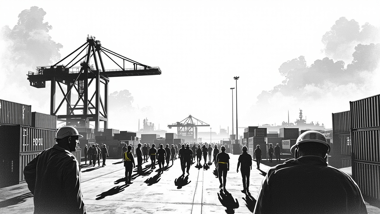 Illustration for Mombasa Port Moves Long-Stay Cargo to Ease Congestion