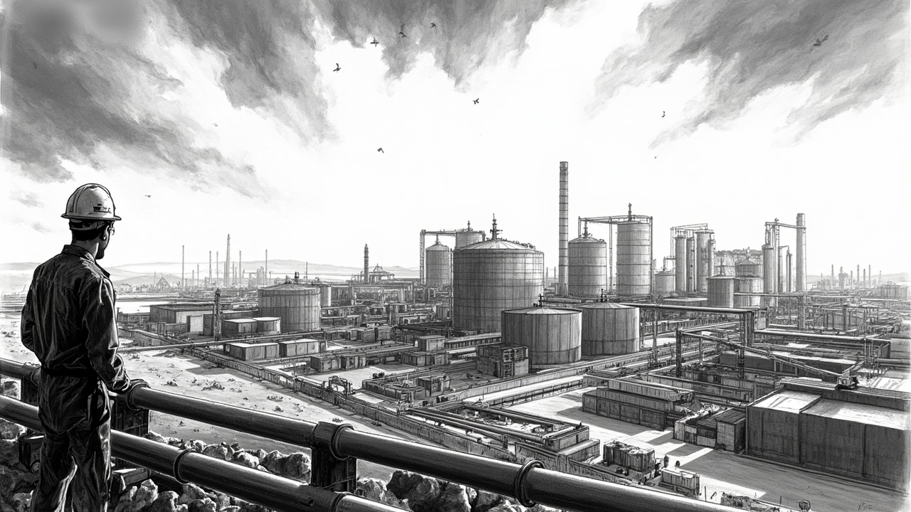 Illustration for Morocco Markets Face Energy Shock as Qatar LNG Halt Hits Supply