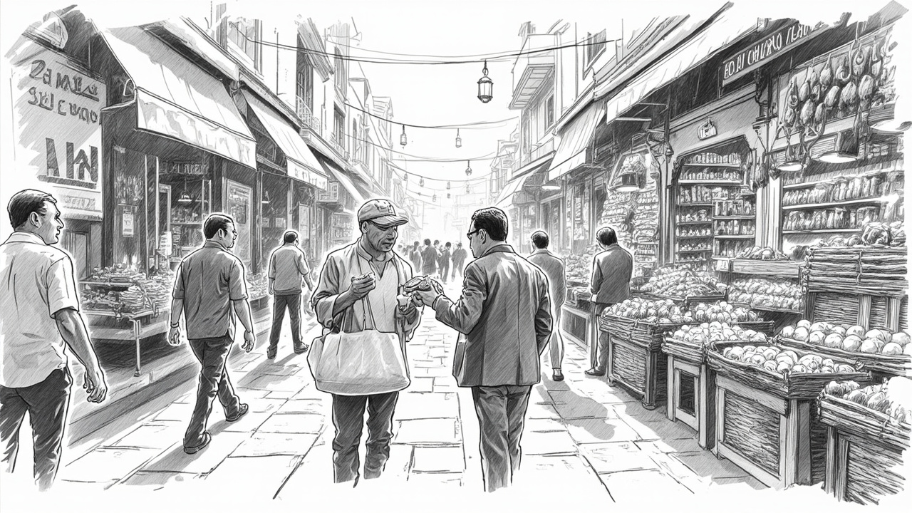 Illustration for Morocco Retail Surge Masks Consumer Debt Risk During Ramadan