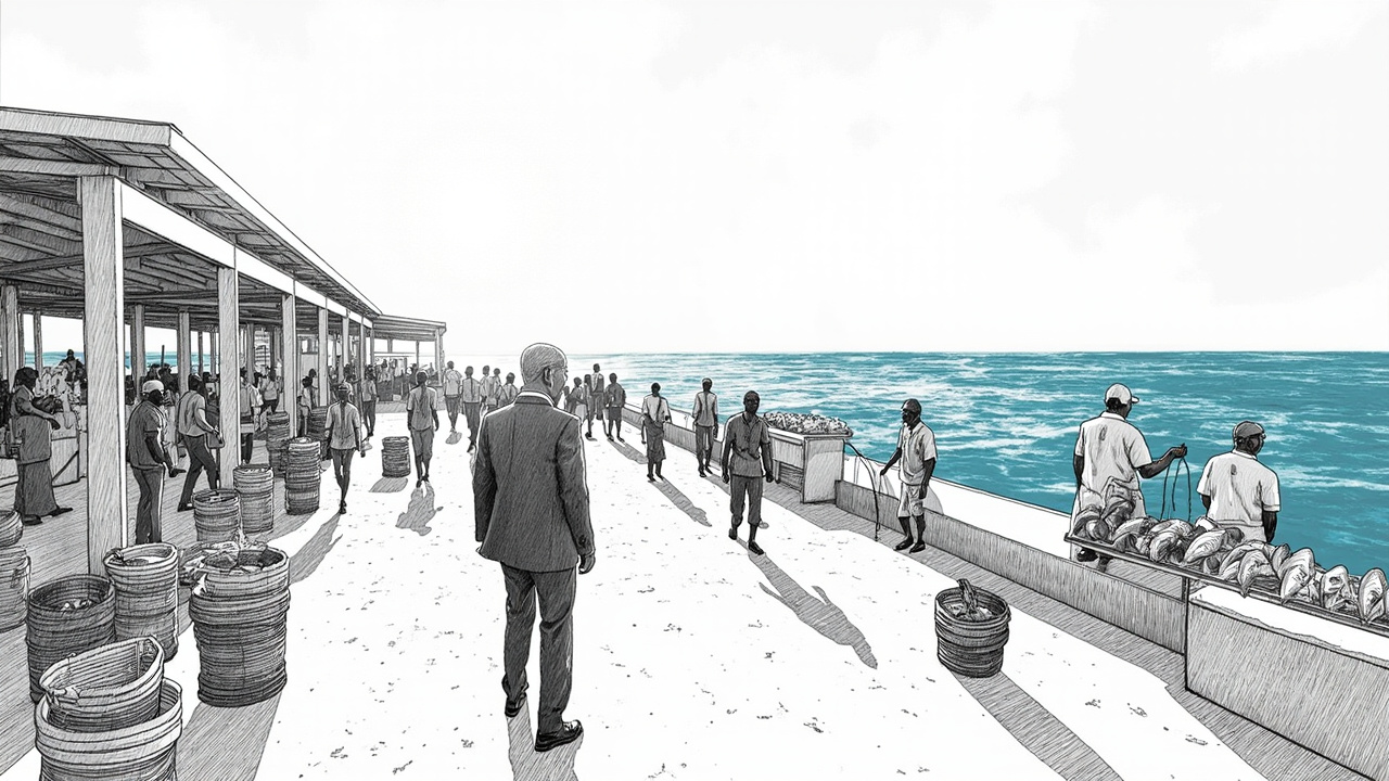 Illustration for New Fish Market Opens in South Pemba to Boost Local Economy