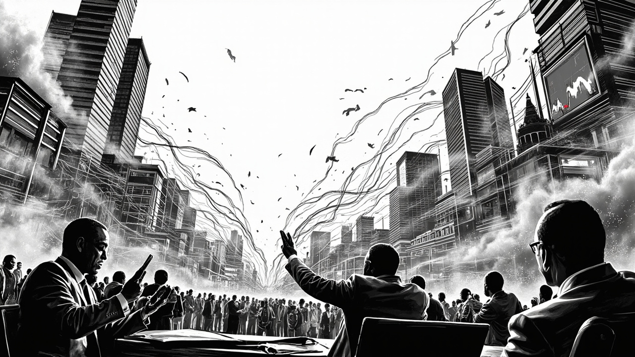 Illustration for Nigeria Markets: Hot Money Surge Masks Investment Reality