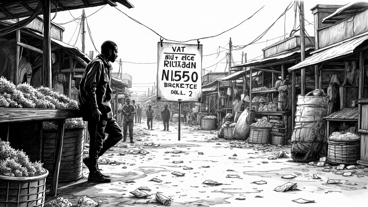 Illustration for Nigeria Markets Face Hidden Tax Revenue Crisis Behind Naira Slide