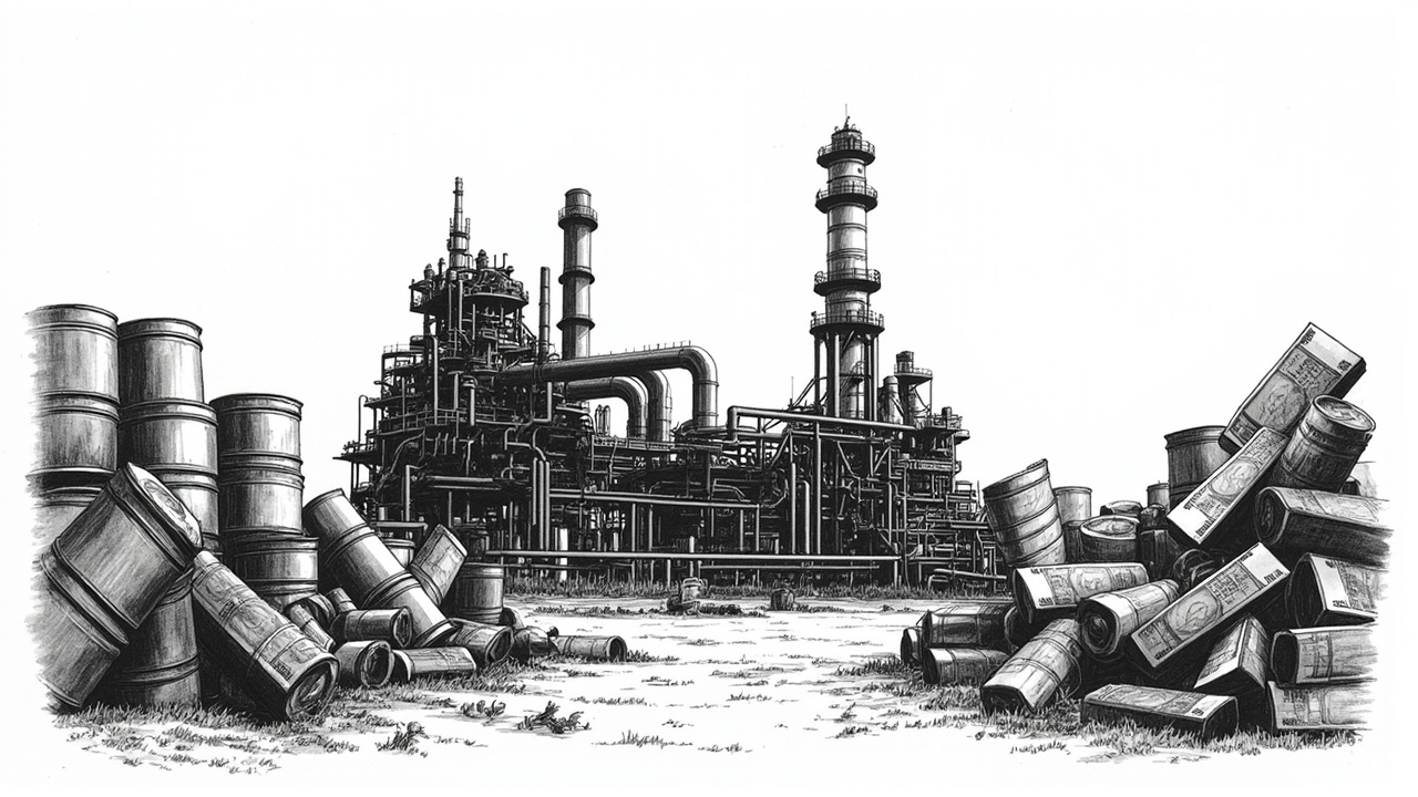 Illustration for Nigeria's Naira-for-Crude Policy Masks Fiscal and Refinery Risks
