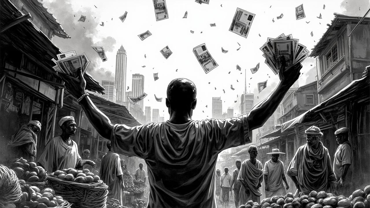 Illustration for Nigeria Markets Face Currency Mirage as Naira Gains Mask Deeper Flaws