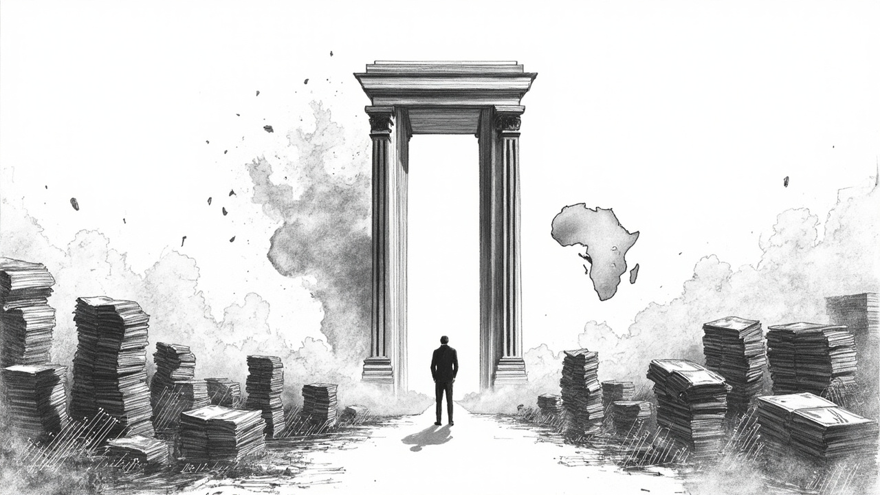 Illustration for Nigerian Bank Recapitalization Hides Inflation, Cyber Risk