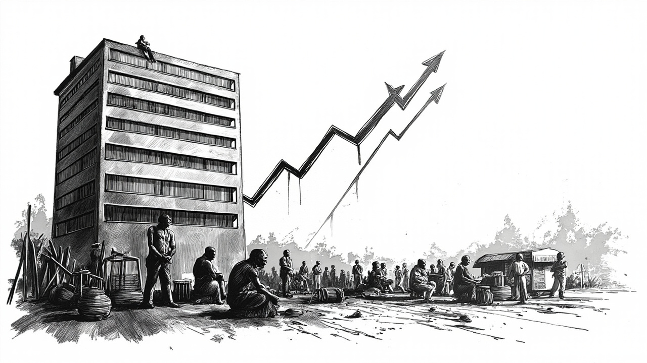 Illustration for Nigerian Breweries Revenue Surge Masks Tax Collection Reality