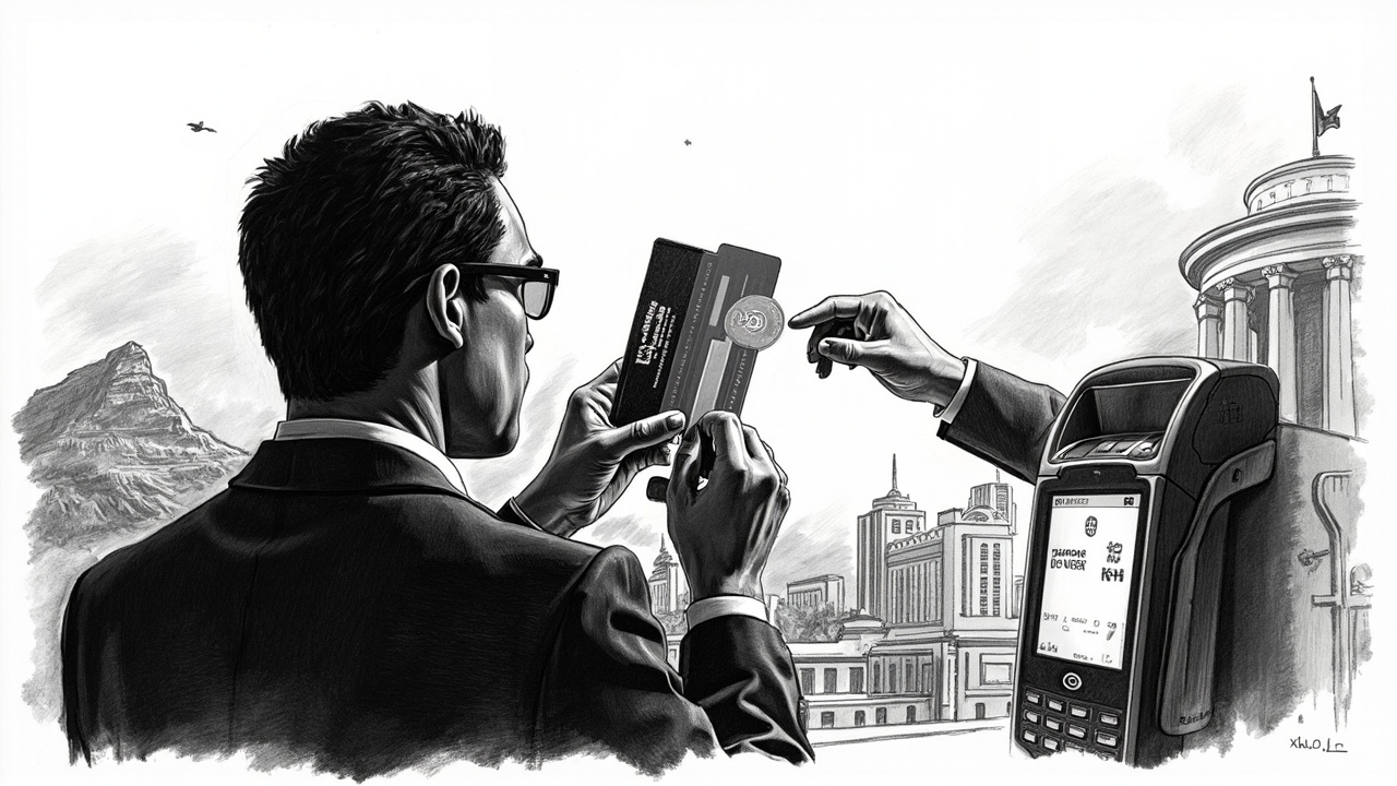 Illustration for Oobit's Crypto Card Tests South Africa's Regulatory Patience