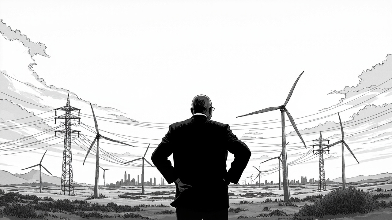 Illustration for Ramaphosa's 40% Renewables Target Hits Grid Reality Check
