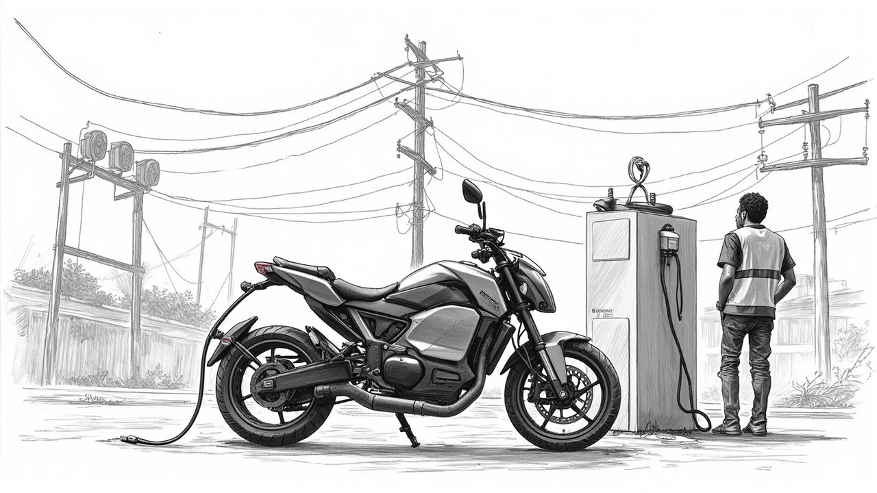 Illustration for Roam's Fast Charge Tests Kenya's EV Infrastructure Gap