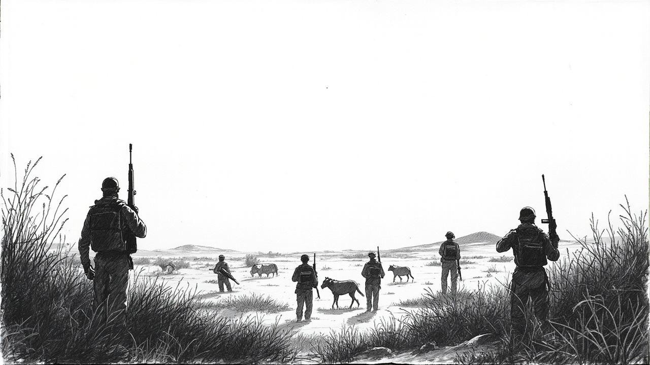 Illustration for RSF and SPLM-N Capture Strategic Town in Blue Nile Region