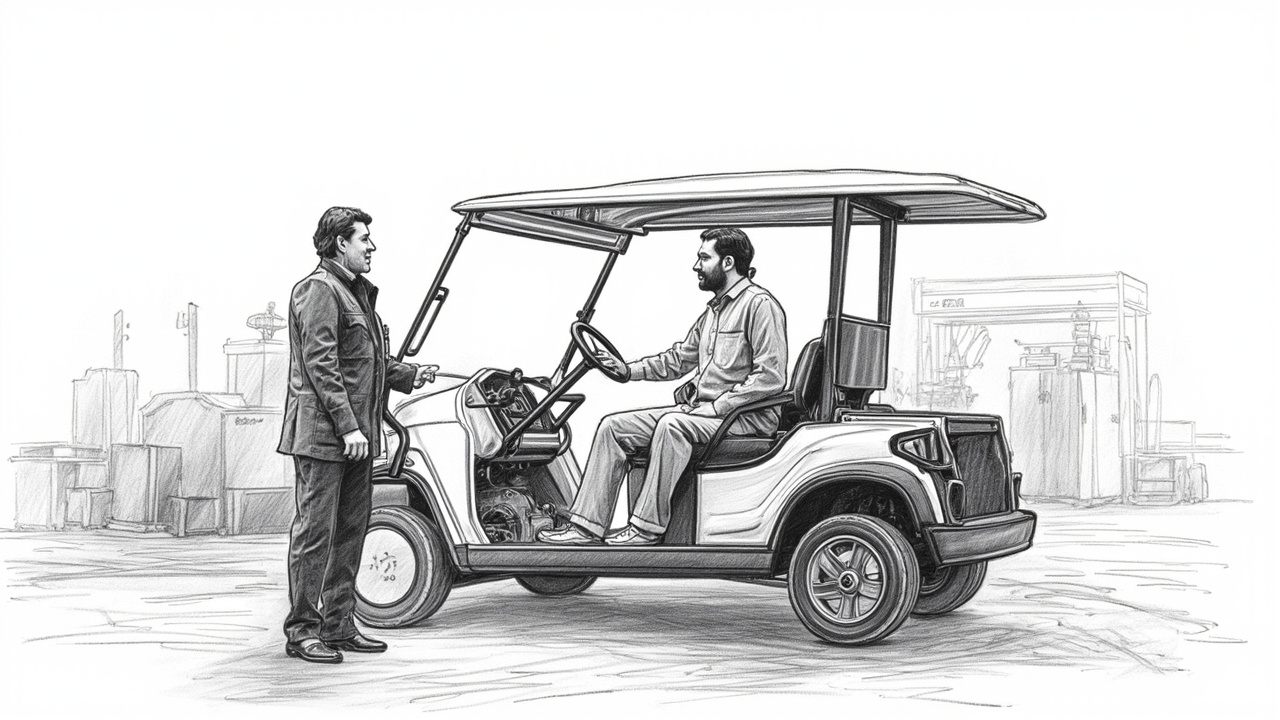 Illustration for Samara and Raya Launch Electric Golf Cart Assembly in Saudi Arabia