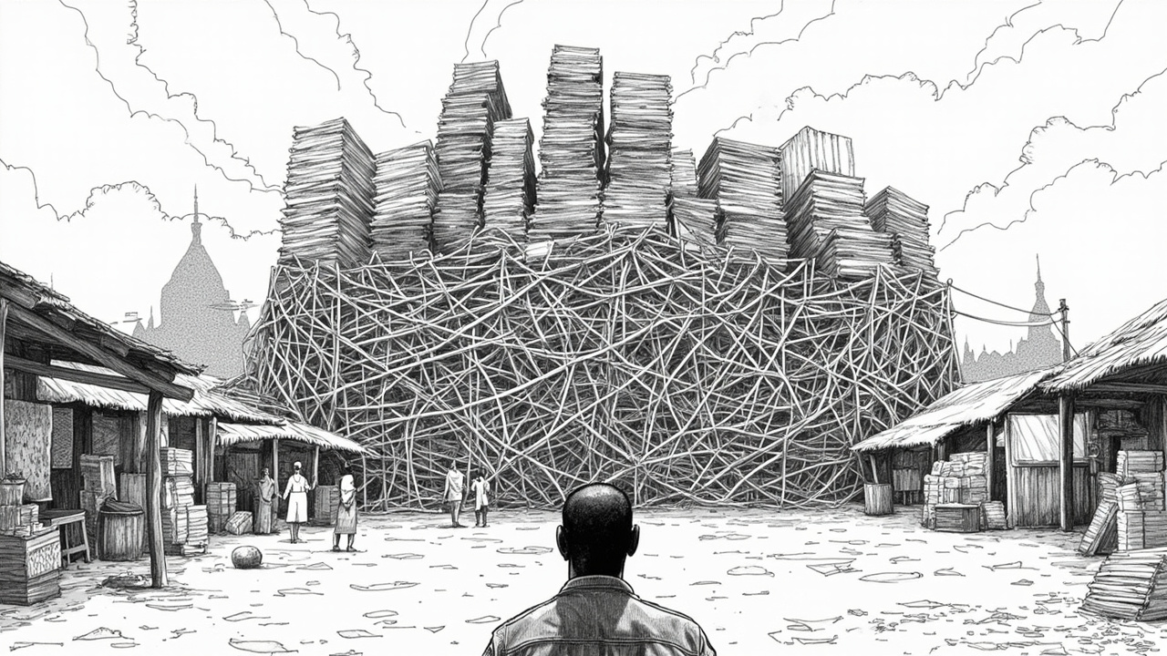 Illustration for Senegal Markets Expose World Bank Poverty Rhetoric