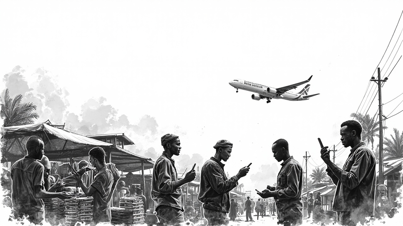 Illustration for Senegal markets test payments as Royal Air Maroc expands fleet