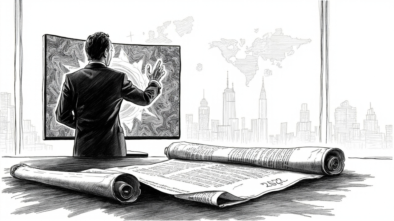 Illustration for South Africa's AI Policy Lags Behind Midjourney Adoption